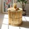 Kalalou All Stools, Poufs + Side Tables Bamboo Stool 1 Kalalou All Stools, Poufs + Side Tables Bamboo Stool
